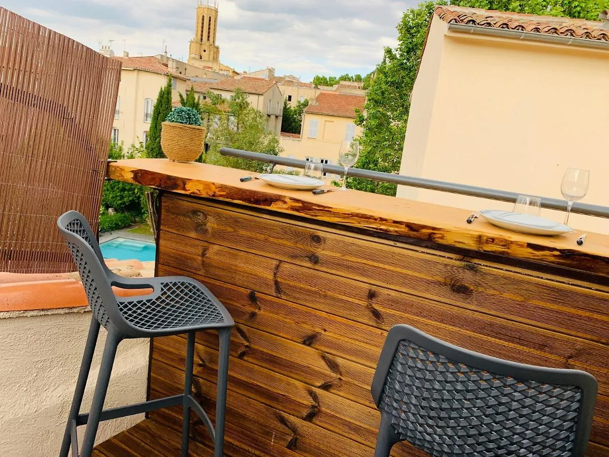 Appartement Duplex Bellevue SPA PRIVATIF Toit d'Aix Aix-en-Provence